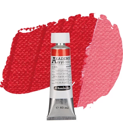 Schmincke Akademie vopsea acrilică, 60 ml - 335, cadmium red hue