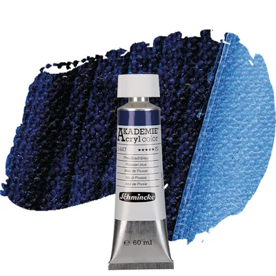 Schmincke Akademie vopsea acrilică, 60 ml - 447, prussian blue
