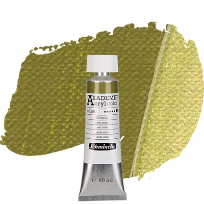 Schmincke Akademie vopsea acrilică, 60 ml - 558, olive green