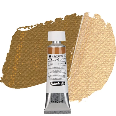 Schmincke Akademie vopsea acrilică, 60 ml - 656, raw umber light
