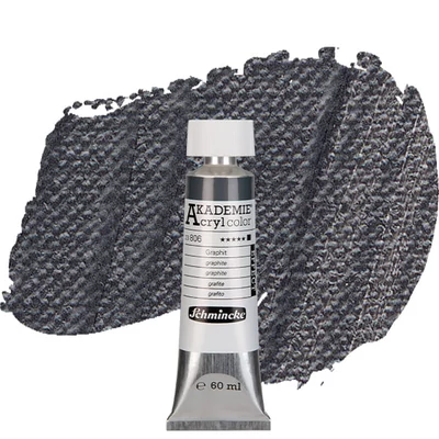 Schmincke Akademie vopsea acrilică, 60 ml - 806, graphite
