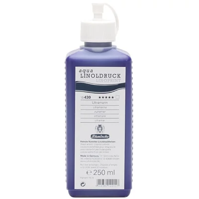 Vopsea linogravură Schmincke Aqua Linoprint, 250 ml - 430, ultramarine