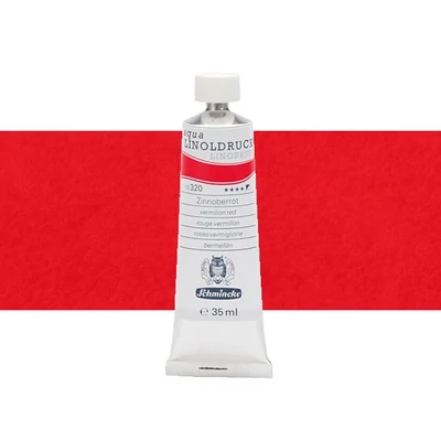 Schmincke Aqua Linoprint vopsea linogravură  35 ml - 320, vermilion red