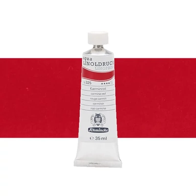 Schmincke Aqua Linoprint vopsea linogravură  35 ml - 325, carmine red