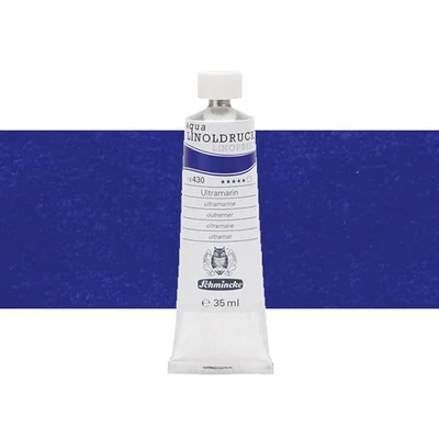 Schmincke Aqua Linoprint vopsea linogravură  35 ml - 430, ultramarine