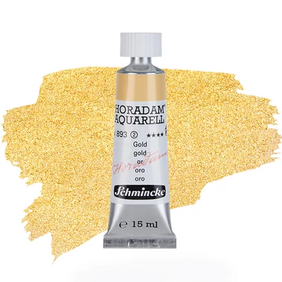 Schmincke Horadam culori acuarelă în tub 15 ml - 893, gold