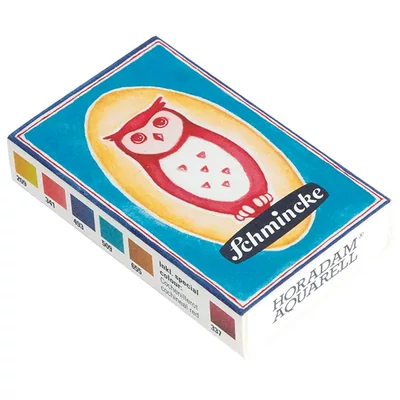 Set de culori de acuarelă Schmincke Horadam - 6x1/2 recipient, Matchbox