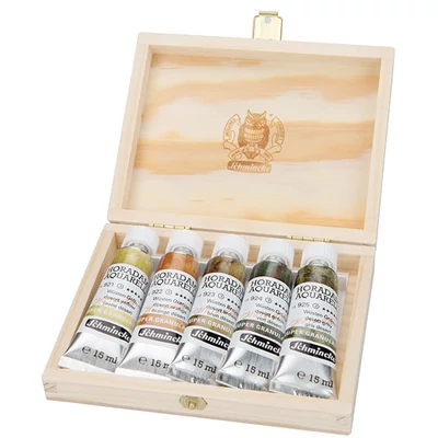 Set Culori acuarelă  Schmincke Horadam, super granulate - 5x15 ml, Desert