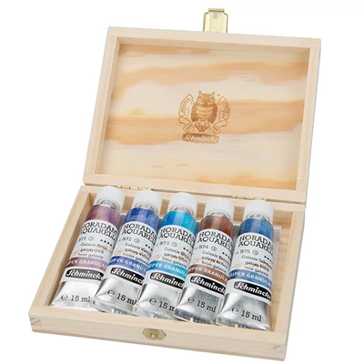 Set Culori acuarelă  Schmincke Horadam, super granulate - 5x15 ml, Galaxy