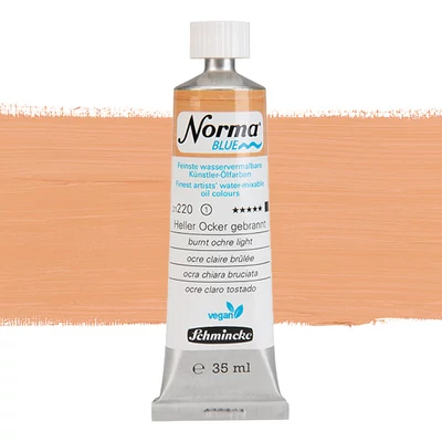Schmincke Norma Blue vegan Culori ulei solubile în apă, 35 ml - 220, burnt ochre light