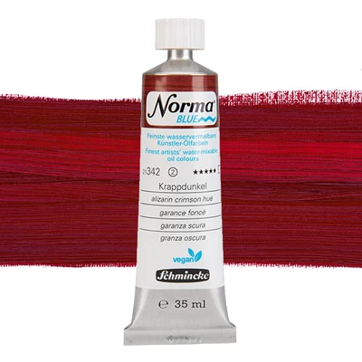 Schmincke Norma Blue vegan Culori ulei solubile în apă, 35 ml - 342, alizarin crimson hue