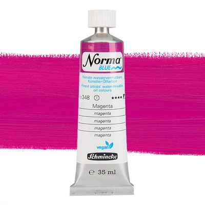 Schmincke Norma Blue vegan Culori ulei solubile în apă, 35 ml - 348, magenta