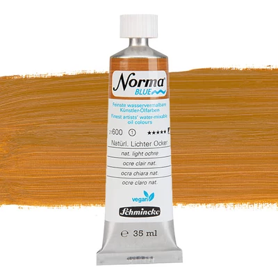 Schmincke Norma Blue vegan Culori ulei solubile în apă, 35 ml - 600, natural light ochre