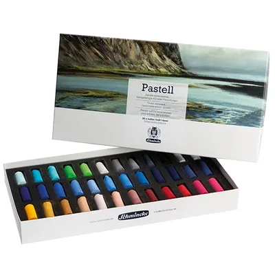 Set crete pastel uscat Schmincke - 36x1/2 buc