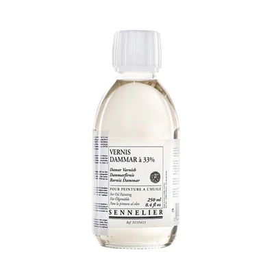 Lac dammar Sennelier, lucios - 250 ml