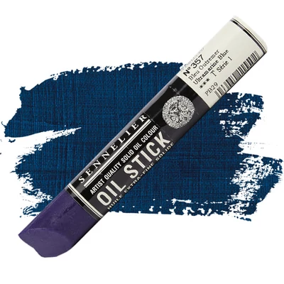Sennelier Oil Stick Culori ulei, sub formă de baton, 38 ml - 357, ultramarine