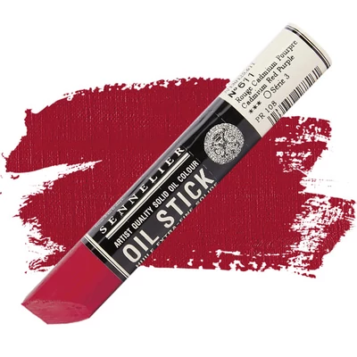 Sennelier Oil Stick Culori ulei, sub formă de baton, 38 ml - 611, purple cadmium red
