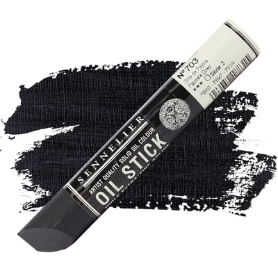 Sennelier Oil Stick Culori ulei, sub formă de baton, 38 ml - 703, payne’s grey
