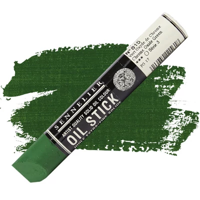 Sennelier Oil Stick Culori ulei, sub formă de baton, 38 ml - 815, chrome oxide green