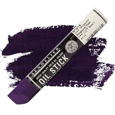 Sennelier Oil Stick Culori ulei, sub formă de baton, 38 ml - 914, manganese violet