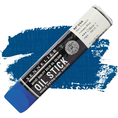 Sennelier Oil Stick Culori ulei, sub formă de baton, 96 ml - 385, primary blue