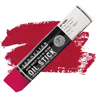 Sennelier Oil Stick Culori ulei, sub formă de baton, 96 ml - 686, primary red