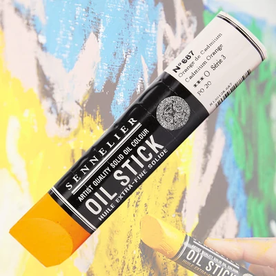 Sennelier Oil Stick Culori ulei, sub formă de baton, 96 ml - În culori diferite
