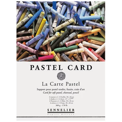 Bloc de hârtie pentru pastel Sennelier Pastel Card, 360 g, 30x40 cm, 12 coli