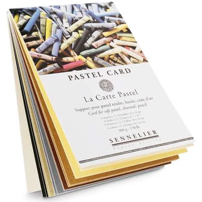 Bloc de hârtie pentru pastel Sennelier Pastel Card, 360 g, 30x40 cm, 12 coli