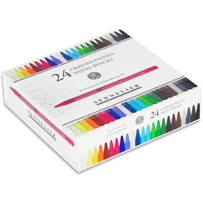 Set creioane pastel Sennelier- 24 buc, Introductory