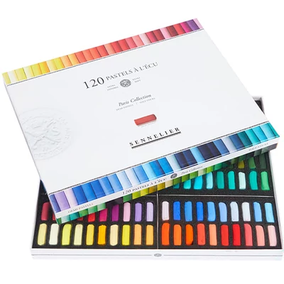 Set crete pastel uscat Sennelier  - 120 buc x1/2 , Paris