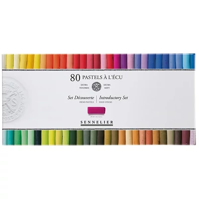 Set crete pastel uscat Sennelier - 80x1/2 buc