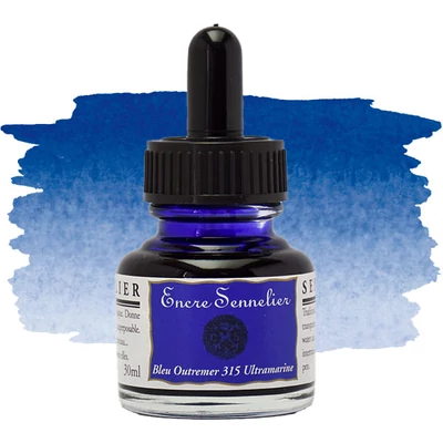 Tuș Sennelier, 30 ml - 315, ultramarine blue