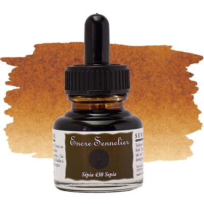 Tuș Sennelier, 30 ml - 438, sepia