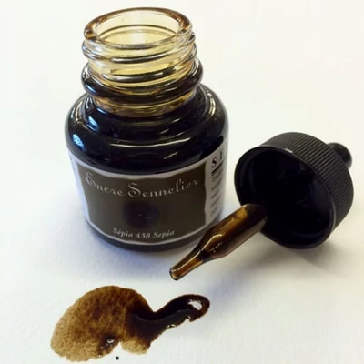 Tuș Sennelier, 30 ml - 438, sepia