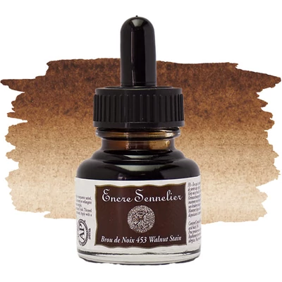 Tuș Sennelier, 30 ml - 453, walnut stain