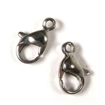 Clemă delfin, 11 mm, 2 buc - oțel inoxidabil