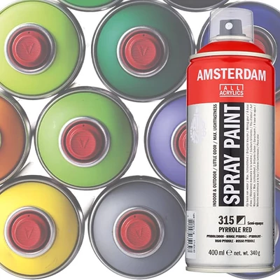 Talens Amsterdam spray vopsea acrilică pe bază de apă, 400 ml - különféle színekben