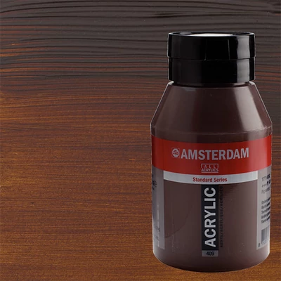 Talens Amsterdam vopsea acrilică, 1000 ml - 409, burnt umber