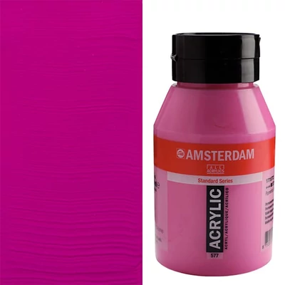 Talens Amsterdam vopsea acrilică, 1000 ml - 577, permanent red violet light