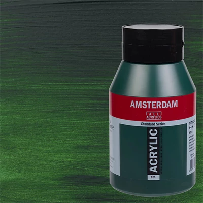 Talens Amsterdam vopsea acrilică, 1000 ml - 623, sap green