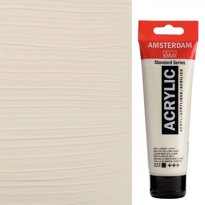 Talens Amsterdam vopsea acrilică, 120 ml - 222, naples yellow light