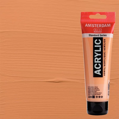 Talens Amsterdam vopsea acrilică, 120 ml - 224, naples yellow red
