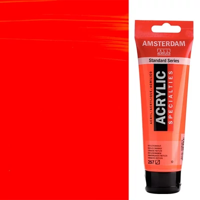 Talens Amsterdam vopsea acrilică, 120 ml - 257, reflex orange
