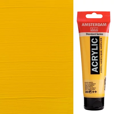 Talens Amsterdam vopsea acrilică, 120 ml - 269, azo yellow medium