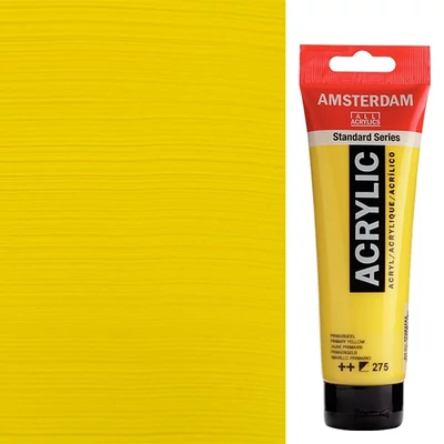 Talens Amsterdam vopsea acrilică, 120 ml - 275, primary yellow