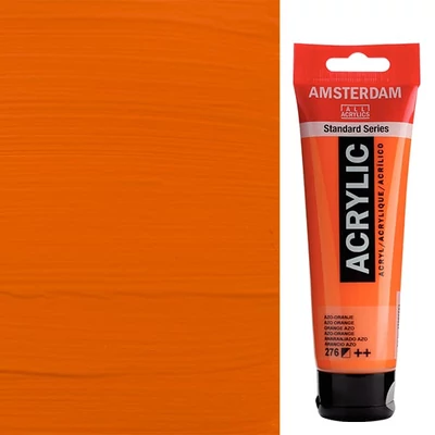 Talens Amsterdam vopsea acrilică, 120 ml - 276, azo orange