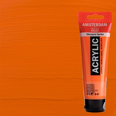 Talens Amsterdam vopsea acrilică, 120 ml - 276, azo orange