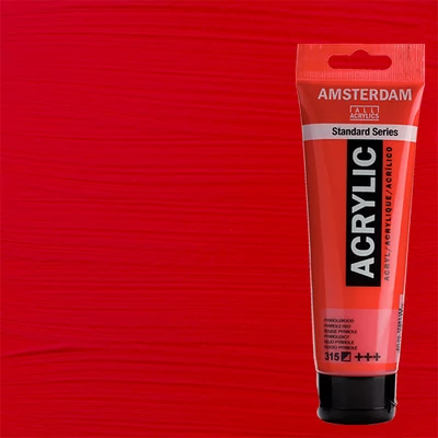 Talens Amsterdam vopsea acrilică, 120 ml - 315, pyrrole red