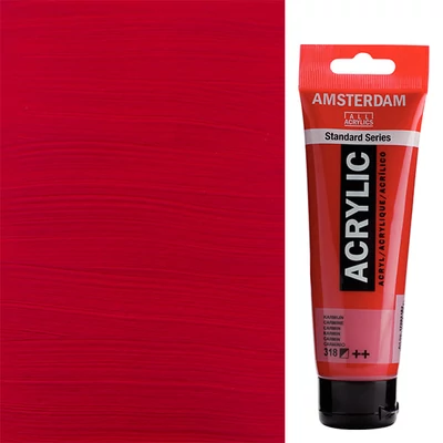 Talens Amsterdam vopsea acrilică, 120 ml - 318, carmine